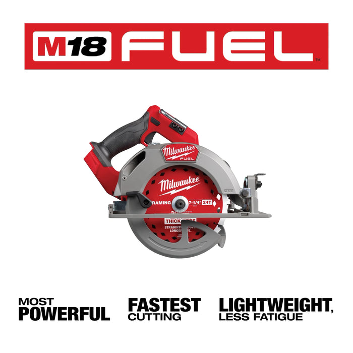 MILWAUKEE M18 FUEL™ 7-1/4” Circular Saw (Tool Only)