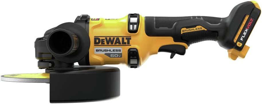 DEWALT 60V Max 7 In. Brushless Cordless Grinder With Kickback Brake (Tool Only)