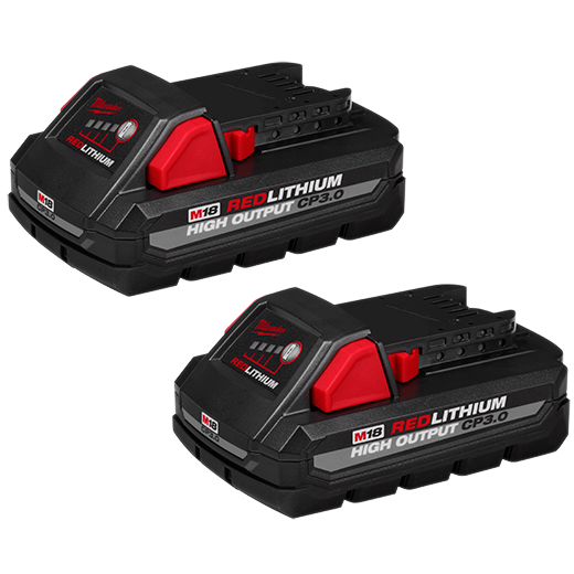 Milwaukee M18™ REDLITHIUM™ HIGH OUTPUT™ CP3.0 Battery 2-Pack