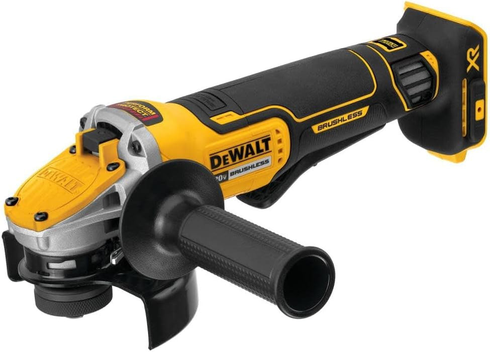 DEWALT 20V MAX* XR 4-1/2 - 5 in. Brushless Cordless Small Angle Grinder with Power Detect Tool Technology (Tool Only)