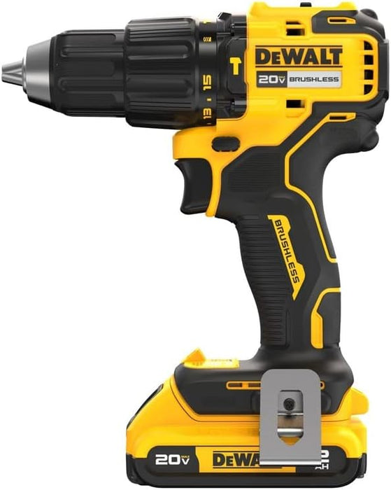 DEWALT 20V MAX* Brushless Cordless 1/2 in. Hammer Drill Kit