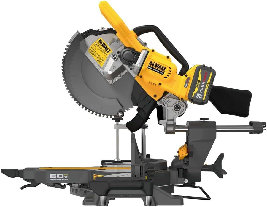 DEWALT 12" 60V Sliding Miter Saw (9.0Ah)