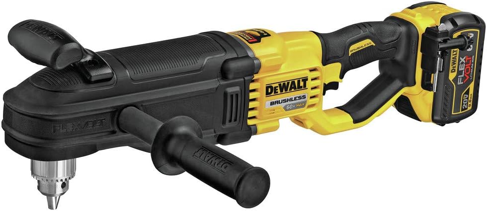 DEWALT 60V MAX* In-Line Stud and Joist Drill with E-Clutch System Kit