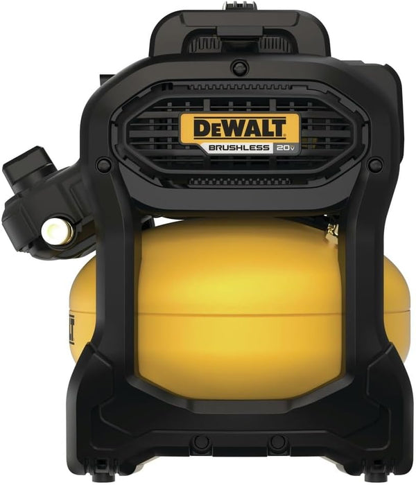 DEWALT 20V MAX* 2-1/2 Gal. Brushless Cordless Air Compressor Kit