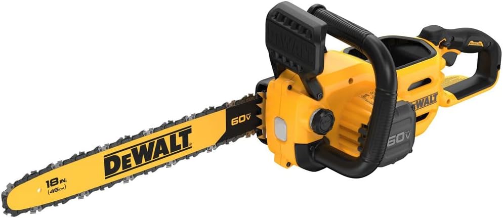 DEWALT 60V MAX* Brushless Cordless 18 in. Chainsaw (Tool Only)