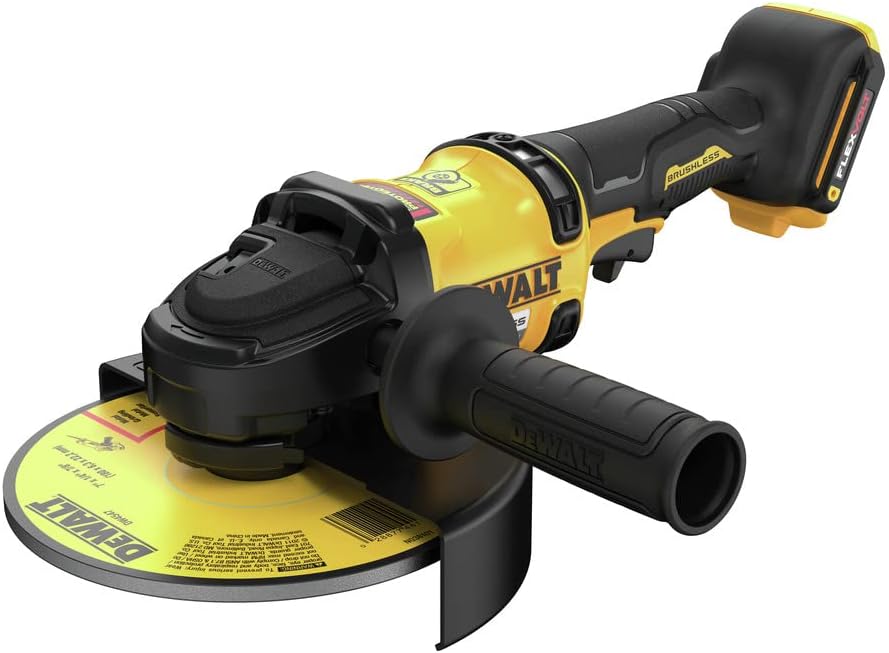 DEWALT 60V Max 7 In. Brushless Cordless Grinder With Kickback Brake (Tool Only)