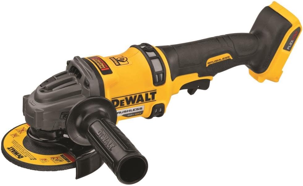 DEWALT 60V MAX* Brushless Cordless 4-1/2 in. - 6 in. Grinder with KICKBACK BREAK (Tool Only)