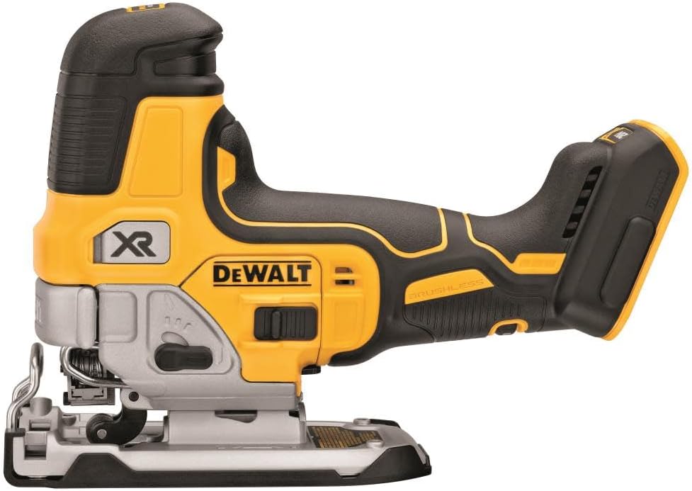 DEWALT 20V MAX* XR Jig Saw, Cordless Barrel Grip, Tool Only