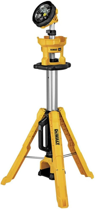 DEWALT 20V Max* Led Work Light, Tripod Base, Tool Only