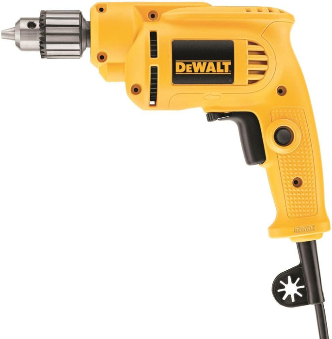 DEWALT Corded Drill With Keyed Chuck, 7.0-Amp, 3/8-Inch