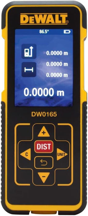 DEWALT 165 Ft. Color Screen Laser Distance Measurer.