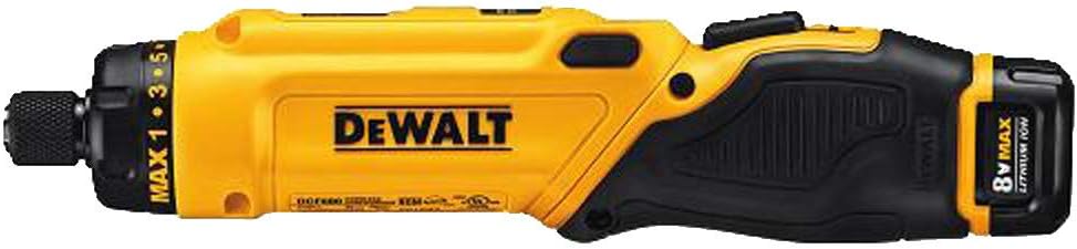 DEWALT 8V Max Gyroscopic Cordless Screwdriver 1-Battery Kit, Electric