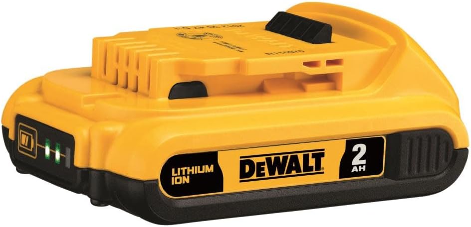 DEWALT 20V MAX* Battery, Compact 2.0Ah