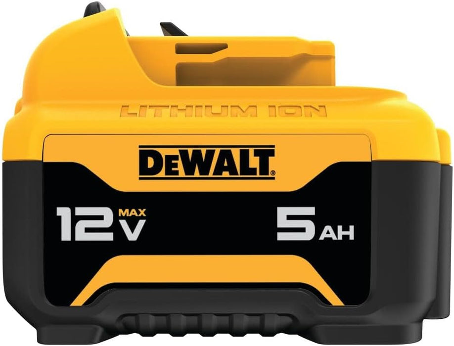 DEWALT 12V MAX* 5.0Ah Lithium Ion Batteries (2-Pack)