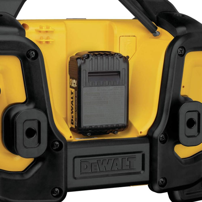 DeWALT DCR025 Charger Radio, 20/60 V, 6 Ah