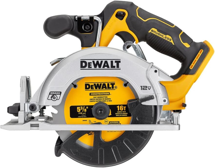 DEWALT Xtreme 12V Max 5-3/8 In. Brushless Cordless Circular Saw Kit