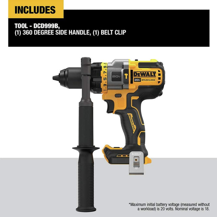 DEWALT 20V MAX* XTREME Pro Cordless Brushless 1/2 in 3-Speed Hammer Drill