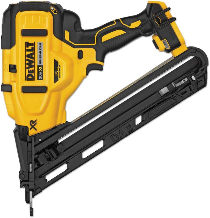 DEWALT 20V Max 15Ga Angled Finish Nailer Bare