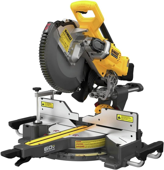 DEWALT 60V MAX* Brushless Cordless 12 in. Double Bevel Sliding Miter Saw (Tool Only)