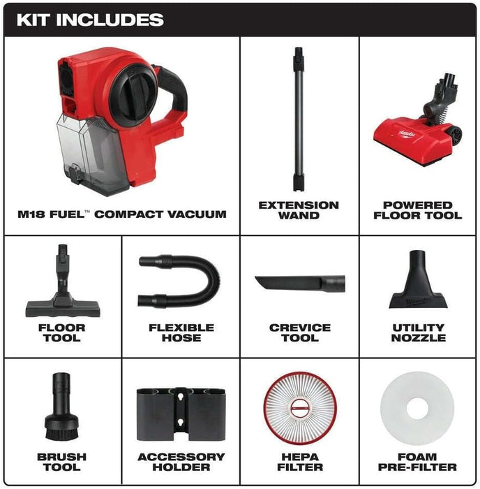 Milwaukee M18 FUEL™ Compact Vacuum