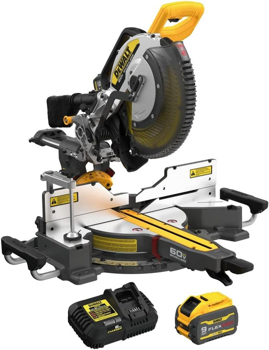 DEWALT 12" 60V Sliding Miter Saw (9.0Ah)