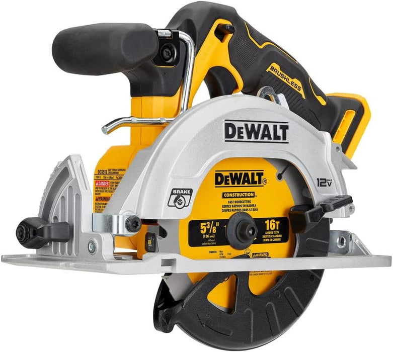 DEWALT Xtreme 12V Max 5-3/8 In. Brushless Cordless Circular Saw Kit