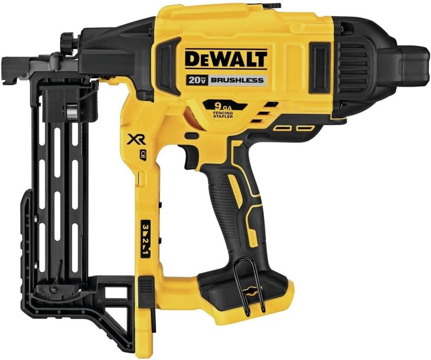 DEWALT 20V MAX* XR 9 Guage Cordless Fencing Stapler (Tool Only)