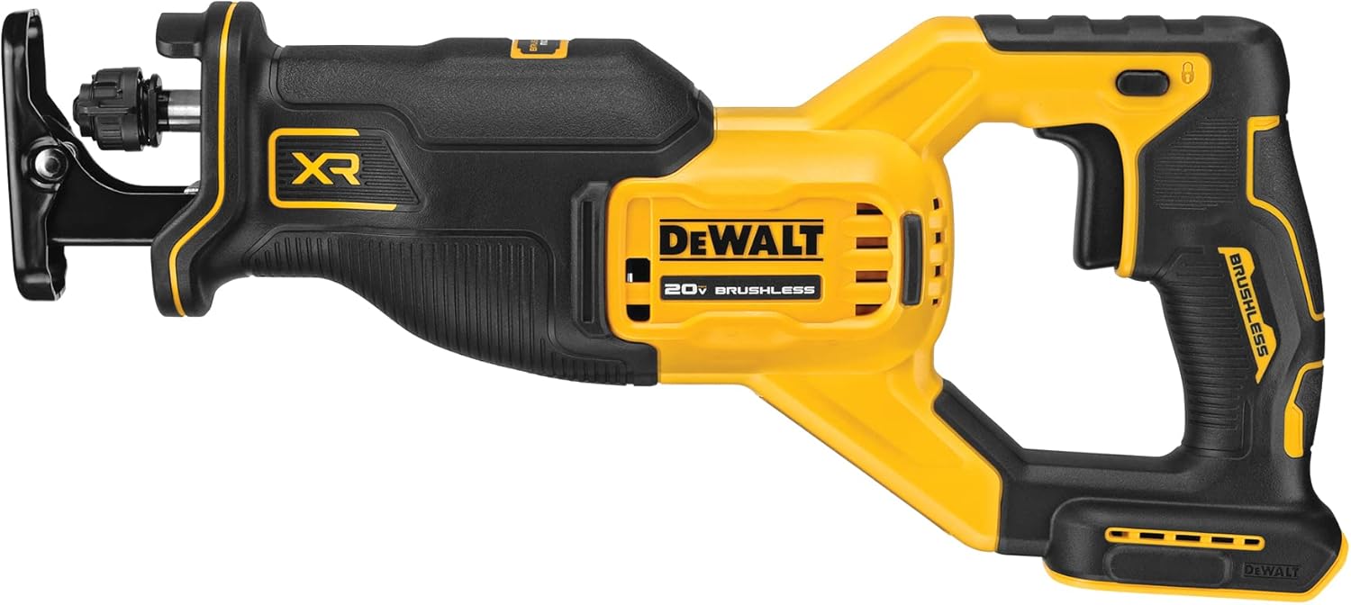 DEWALT 20V MAX XR Cordless Brushless Reciprocating Saw (Tool Only)