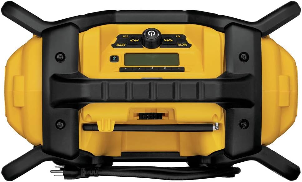 DeWALT DCR025 Charger Radio, 20/60 V, 6 Ah