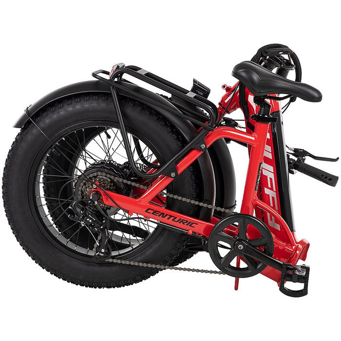 Huffy - 20-inch Centuric Folding E-Bike - Red