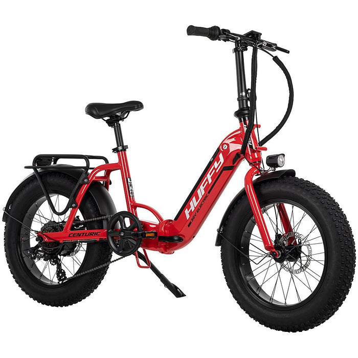 Huffy - 20-inch Centuric Folding E-Bike - Red