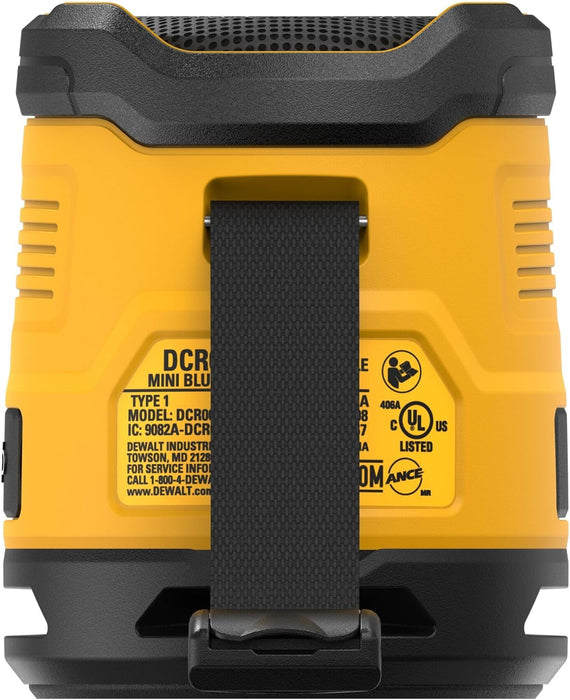 DEWALT USB-C Rechargeable Bluetooth Speaker