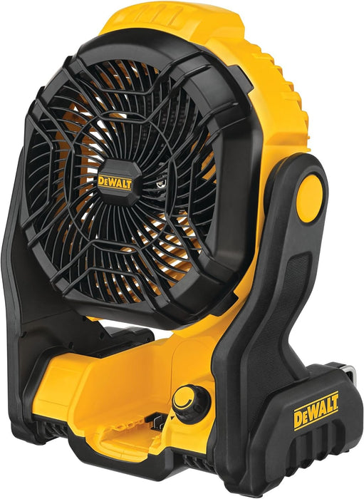 DEWALT 20V MAX* Cordless Jobsite Fan, Tool Only