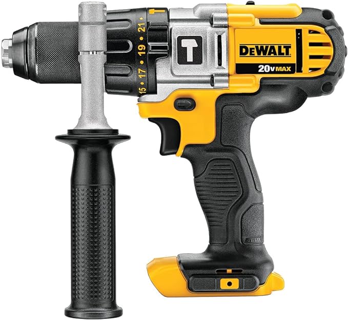 DEWALT 20V MAX* Hammer Drill, 1/2-Inch, Tool Only (DCD985B)