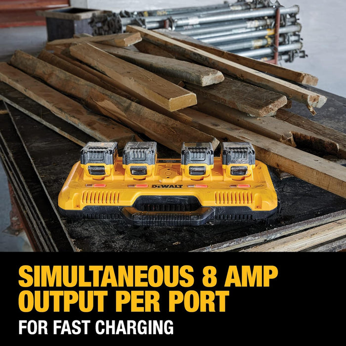 DEWALT 12V/ 20V/ 60V MAX* Multiport Simultaneous Fast Charger