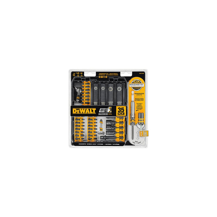 DEWALT FLEXTORQ IMPACT READY Screwdriving Bit Sets with ToughCase+ System