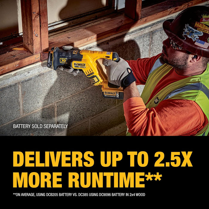 DEWALT 20V MAX XR Cordless Brushless Compact Reciprocating Saw (Tool Only)