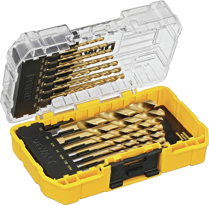 DEWALT Titanium Drill Bit Set, 21-Piece