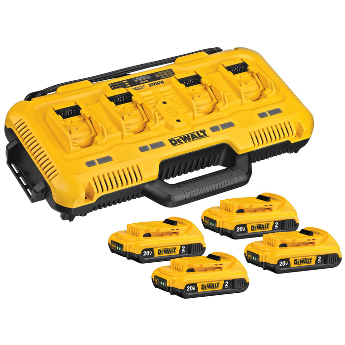 DEWALT 4 Port Charger Starter Kit