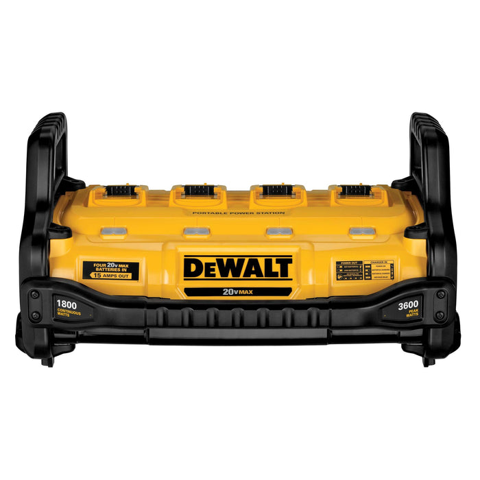 DEWALT 1800 Watt Portable Power Station and 20V/60V MAX Lithium-Ion Battery Charger