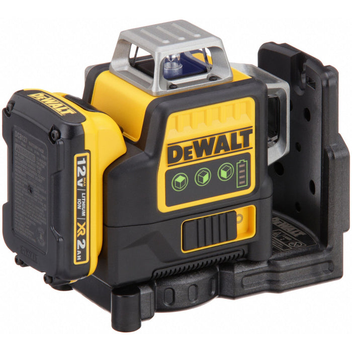 DeWALT Laser Level, 165 ft, +/-0.125 in Accuracy, Green Laser