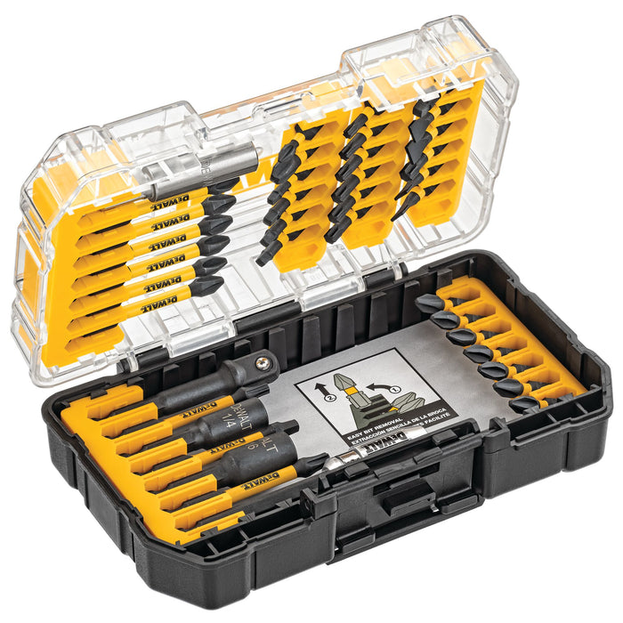 DEWALT FLEXTORQ IMPACT READY Screwdriving Bit Sets with ToughCase+ System