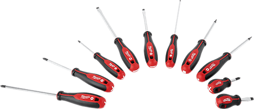 Milwaukee Screwdriver Set (10-Piece)