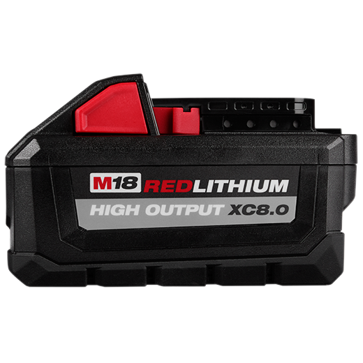 Milwaukee M18 18-Volt Lithium-Ion HIGH OUTPUT Starter Kit with XC 8.0Ah Battery and Rapid Charger