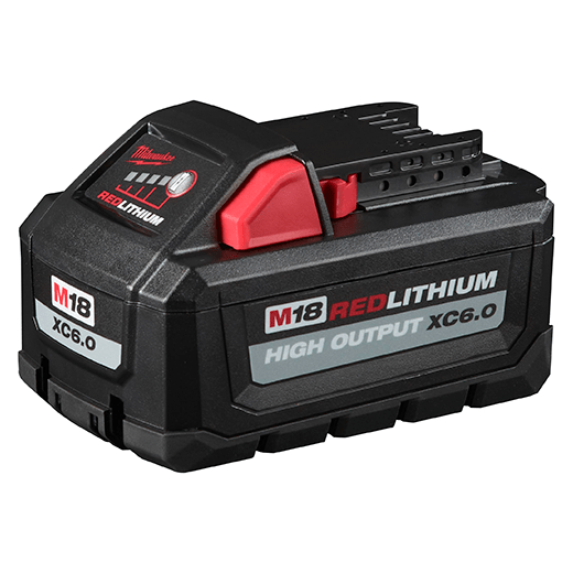 Milwaukee M18 18-Volt Lithium-Ion High Output Battery Pack 6.0Ah