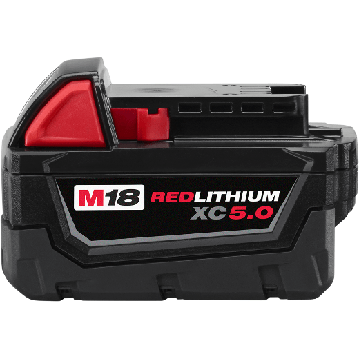 Milwaukee M18 18-Volt 5.0 Ah Lithium-Ion XC Extended Capacity Battery Pack