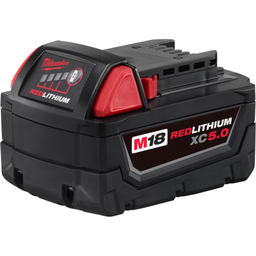 Milwaukee M18 18-Volt 5.0 Ah Lithium-Ion XC Extended Capacity Battery Pack