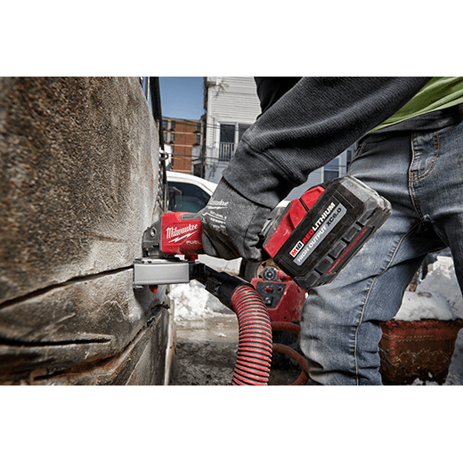 Milwaukee M18 FUEL 18V Lithium-Ion Brushless Cordless 4-1/2 in./5 in. Grinder with Slide Switch (Tool-Only)