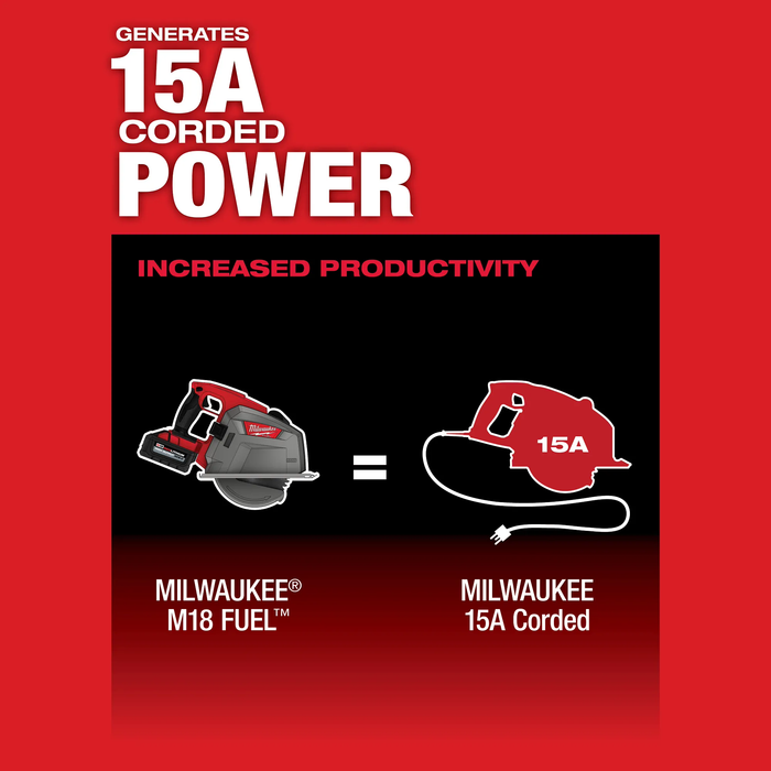 Milwaukee SKU: 2982-20 Each UPC: 045242566266 M18 FUEL™ 8" Metal Cutting Circular Saw (2982-20)