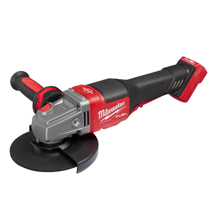 Milwaukee M18 FUEL 18V Lithium-Ion Brushless Cordless 4-1/2 in./6 in. Braking Grinder with Paddle Switch (Tool-Only)